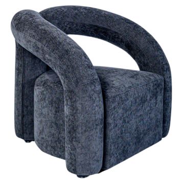 Loop Lounge Chair, Charcoal